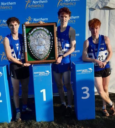Junior men claim Northern Cross Country title with the Hardwick Shield